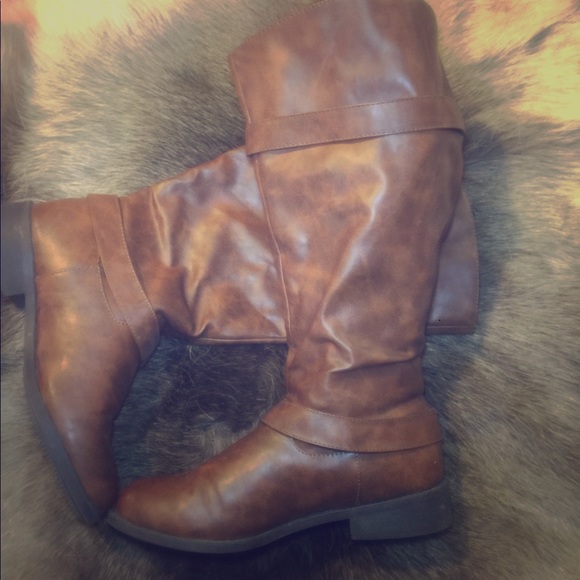 Trash Shoes - PRICE DROP🔥Wide Calf🔥 Size 10W Knee High Boots